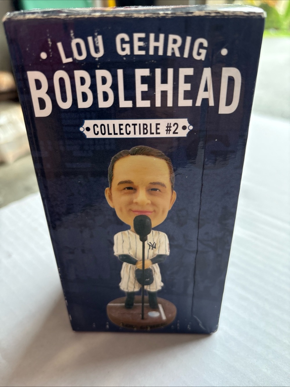 AT&T 2014 Promotion- NY Yankees Gehrig Bobblehead Collectible